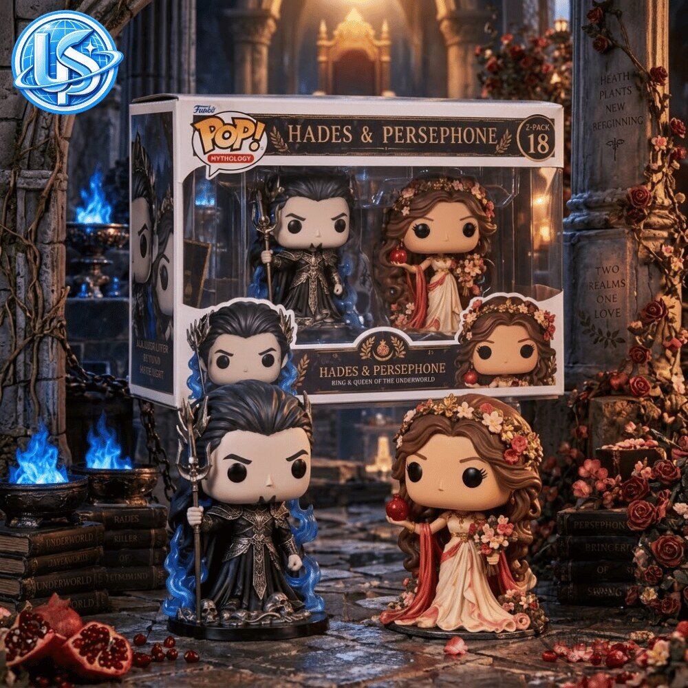 Funko Pop 2-Pack Hades & Persephone Special Edition Figure 9 Funko Pop 2-Pack Hades & Persephone Special Edition Figure