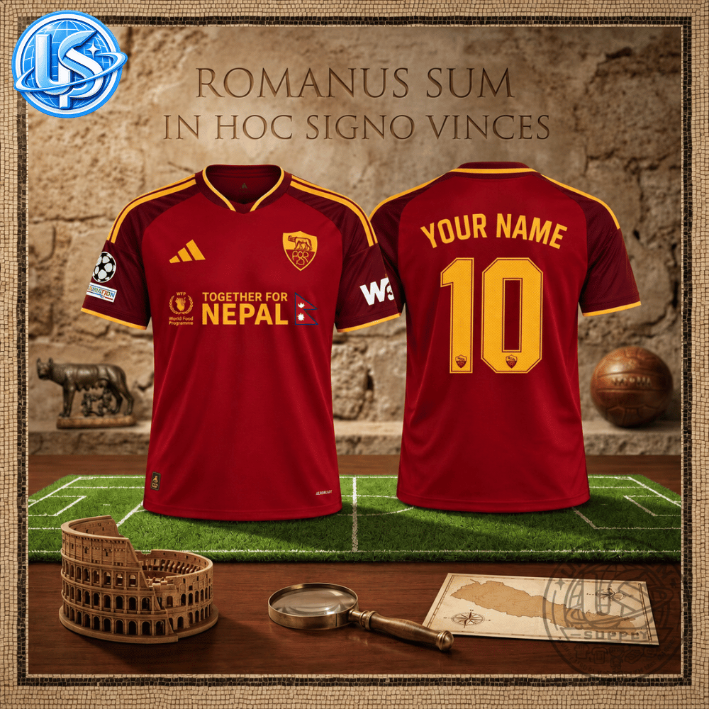 37 AS Roma Together for Nepal Special Edition Jersey Shirt 2026