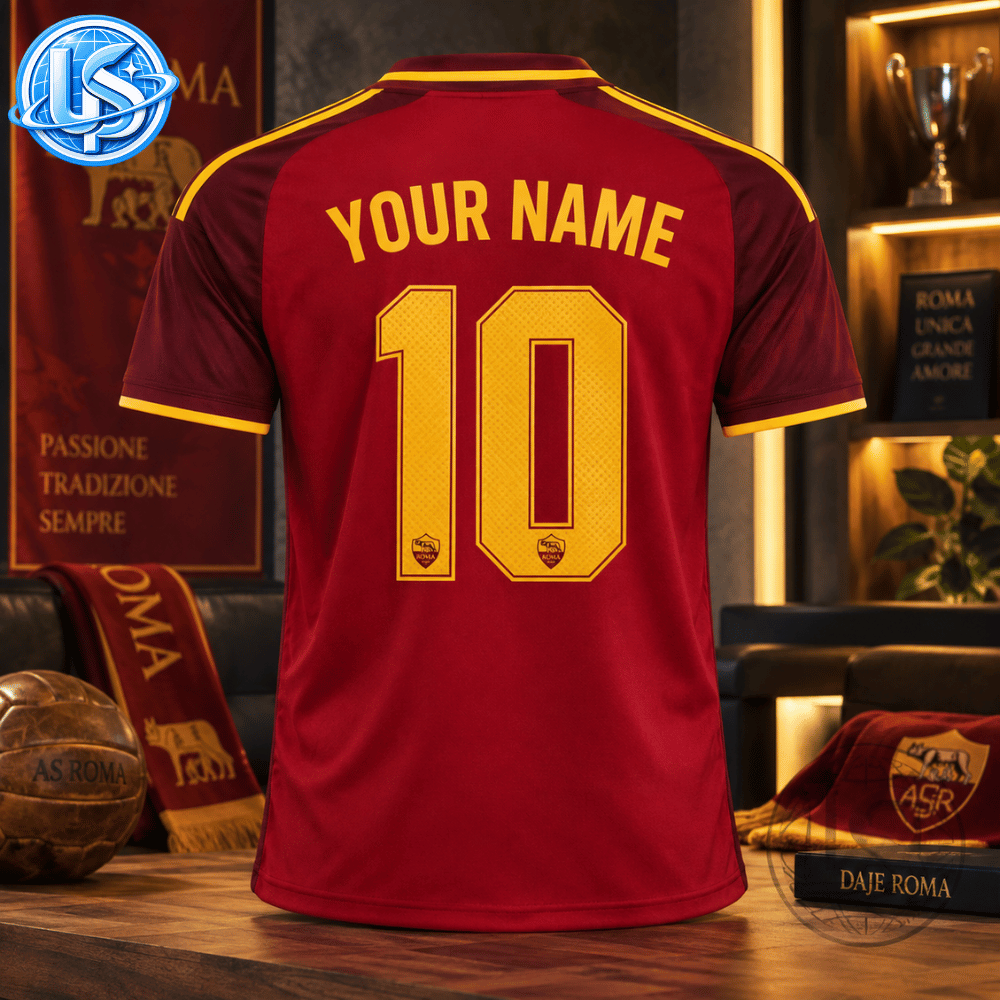 AS Roma Together for Nepal Special Edition Jersey Shirt 2026 AS Roma Together for Nepal Special Edition Jersey Shirt 2026