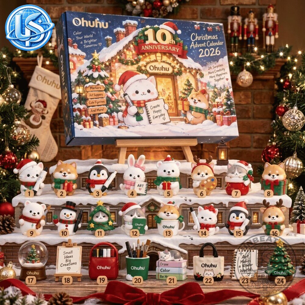 Ohuhu 10th Anniversary Christmas Advent Calendar 2026 Special Edition 9 Ohuhu 10th Anniversary Christmas Advent Calendar 2026 Special Edition 33