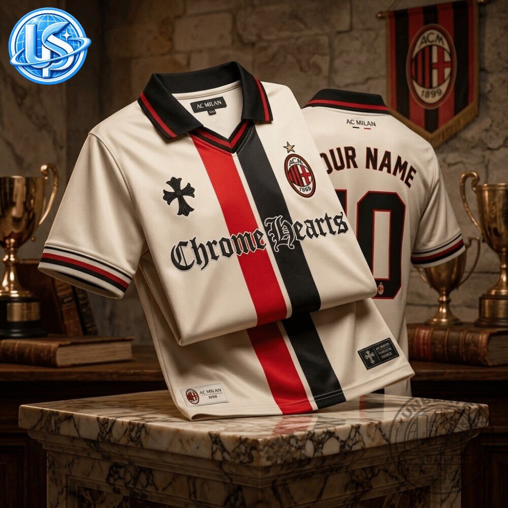 Chrome Hearts x AC Milan Special Edition Jersey Shirt 10 Chrome Hearts x AC Milan Special Edition Jersey Shirt 44
