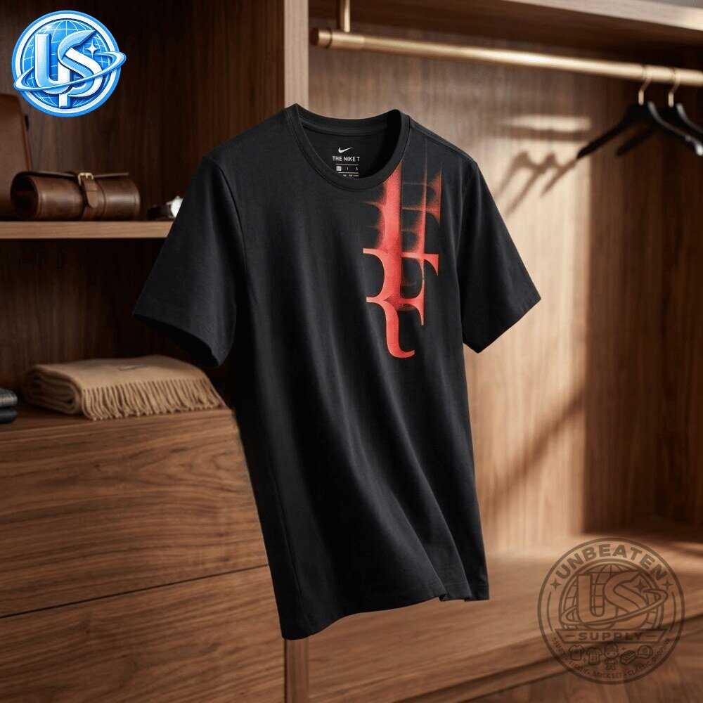 Roger Federer 2017 US Open Nike T Shirt 12 Roger Federer 2017 US Open Nike T Shirt