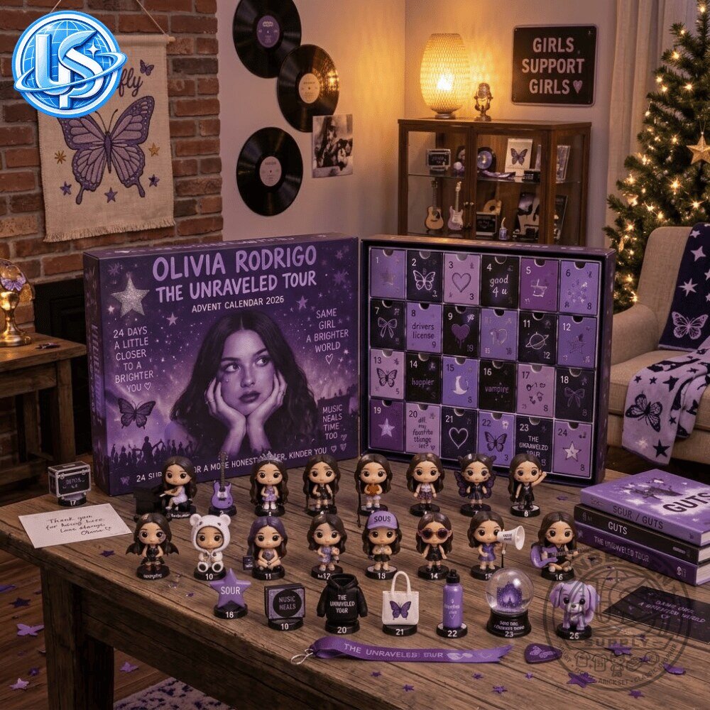 Olivia Rodrigo The Unraveled Tour Advent Calendar 2026 Special Edition 10 Olivia Rodrigo The Unraveled Tour Advent Calendar 2026 Special Edition