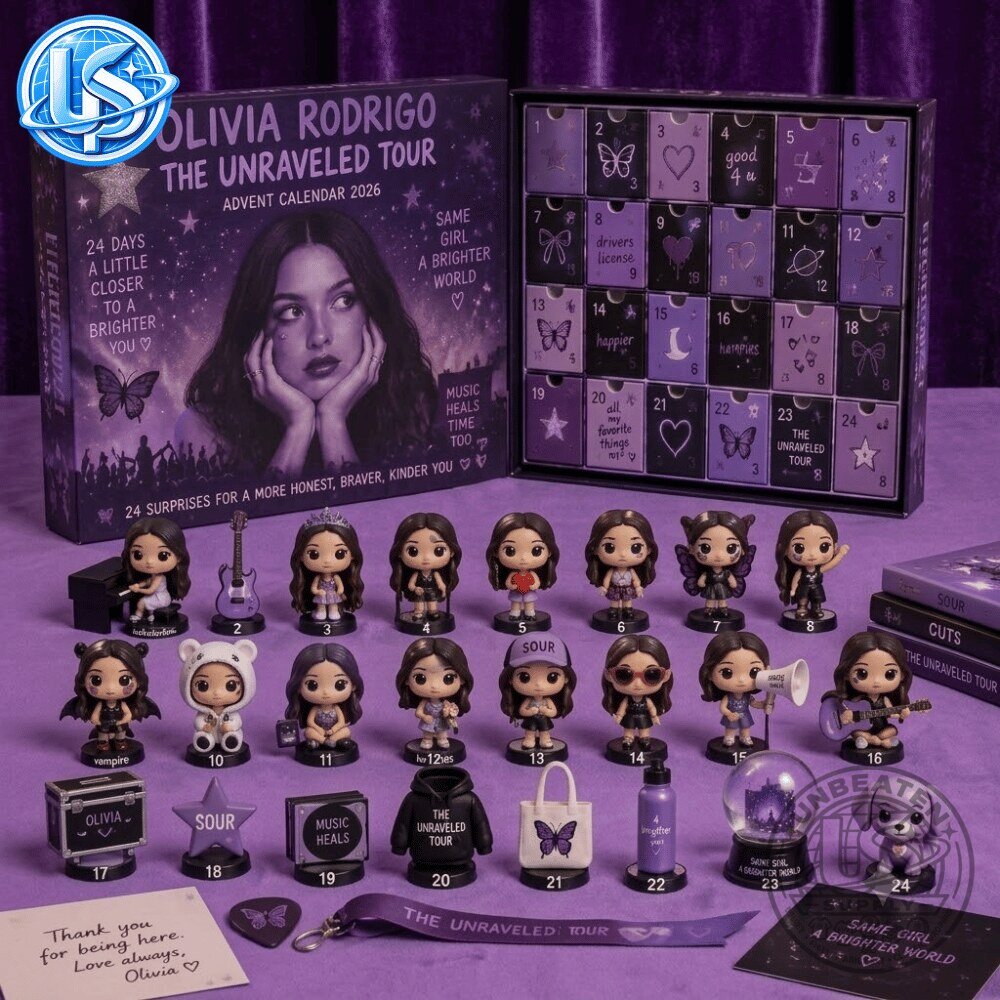Olivia Rodrigo The Unraveled Tour Advent Calendar 2026 Special Edition 11 Olivia Rodrigo The Unraveled Tour Advent Calendar 2026 Special Edition