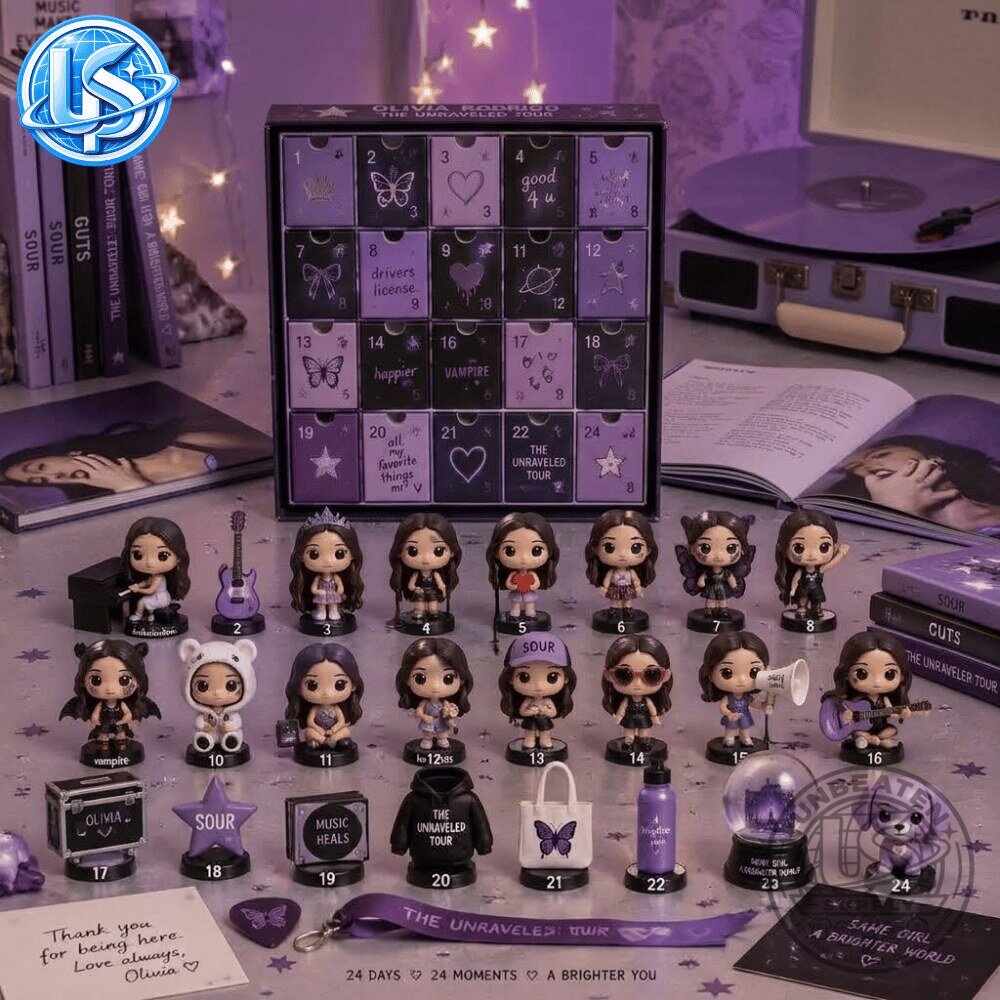 Olivia Rodrigo The Unraveled Tour Advent Calendar 2026 Special Edition 12 Olivia Rodrigo The Unraveled Tour Advent Calendar 2026 Special Edition