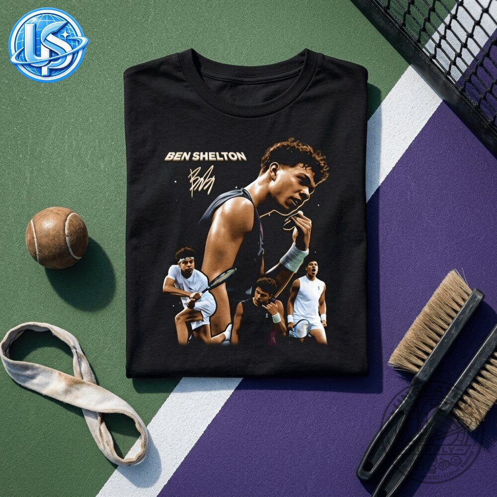 Trinity Rodman Ben Shelton Dialed In T Shirt 11 Trinity Rodman Ben Shelton Dialed In T Shirt