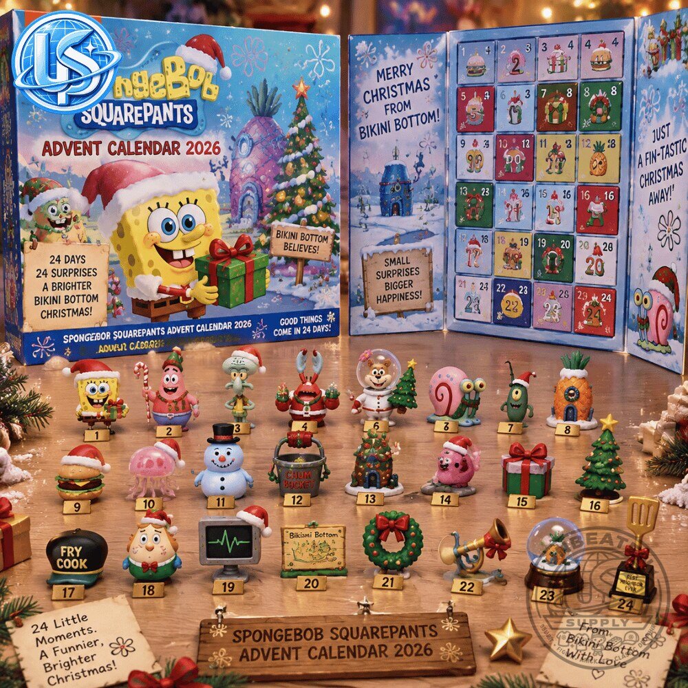 SpongeBob SquarePants Advent Calendar 2026 Special Edition 8 SpongeBob SquarePants Advent Calendar 2026 Special Edition