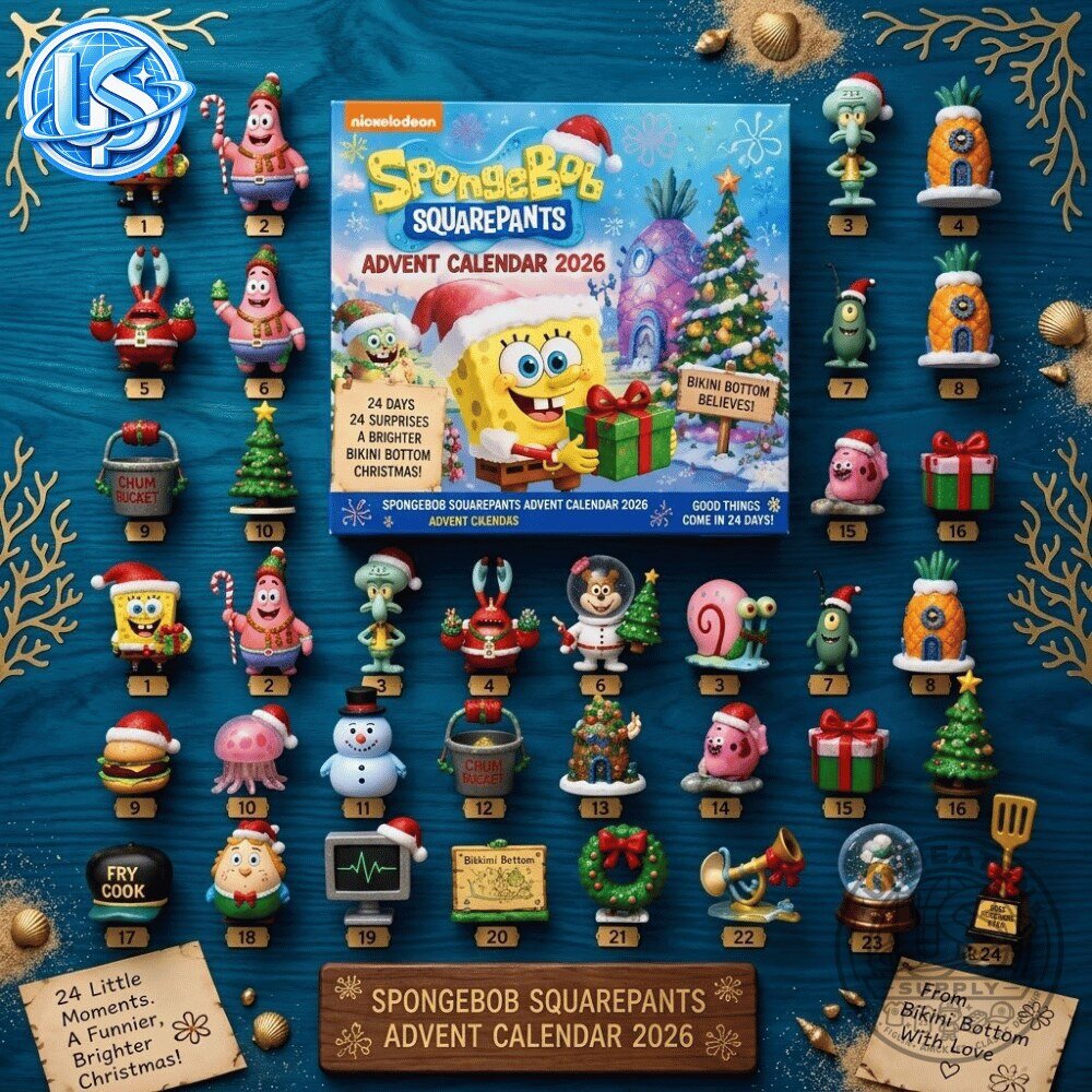 SpongeBob SquarePants Advent Calendar 2026 Special Edition 10 SpongeBob SquarePants Advent Calendar 2026 Special Edition