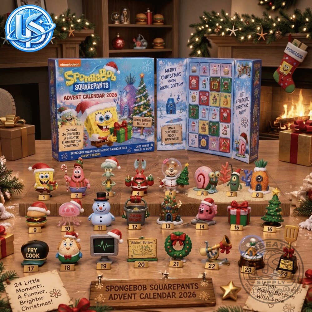 SpongeBob SquarePants Advent Calendar 2026 Special Edition 12 SpongeBob SquarePants Advent Calendar 2026 Special Edition