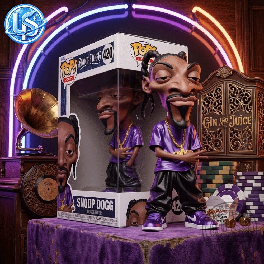 Funko Pop! Rocks: Snoop Dogg Doggfather Special Edition Figure 8 Funko Pop! Rocks: Snoop Dogg Doggfather Special Edition Figure