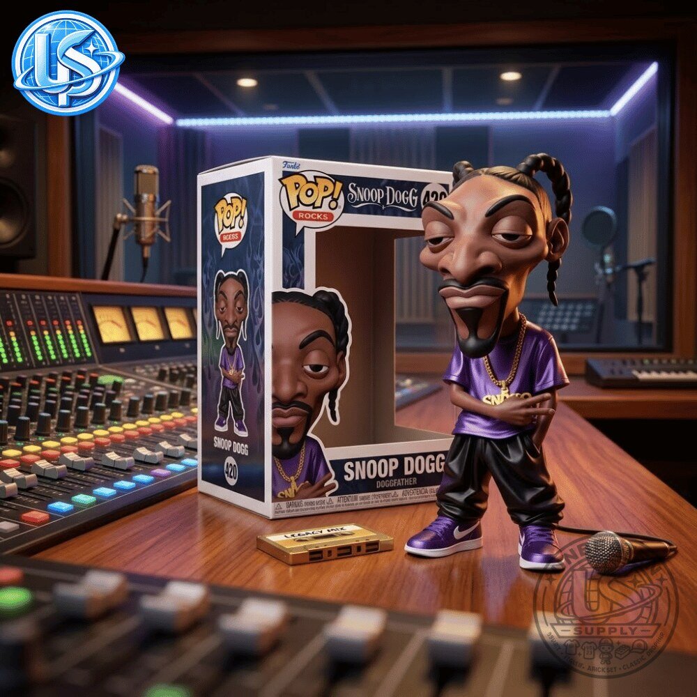 Funko Pop! Rocks: Snoop Dogg Doggfather Special Edition Figure 9 Funko Pop! Rocks: Snoop Dogg Doggfather Special Edition Figure