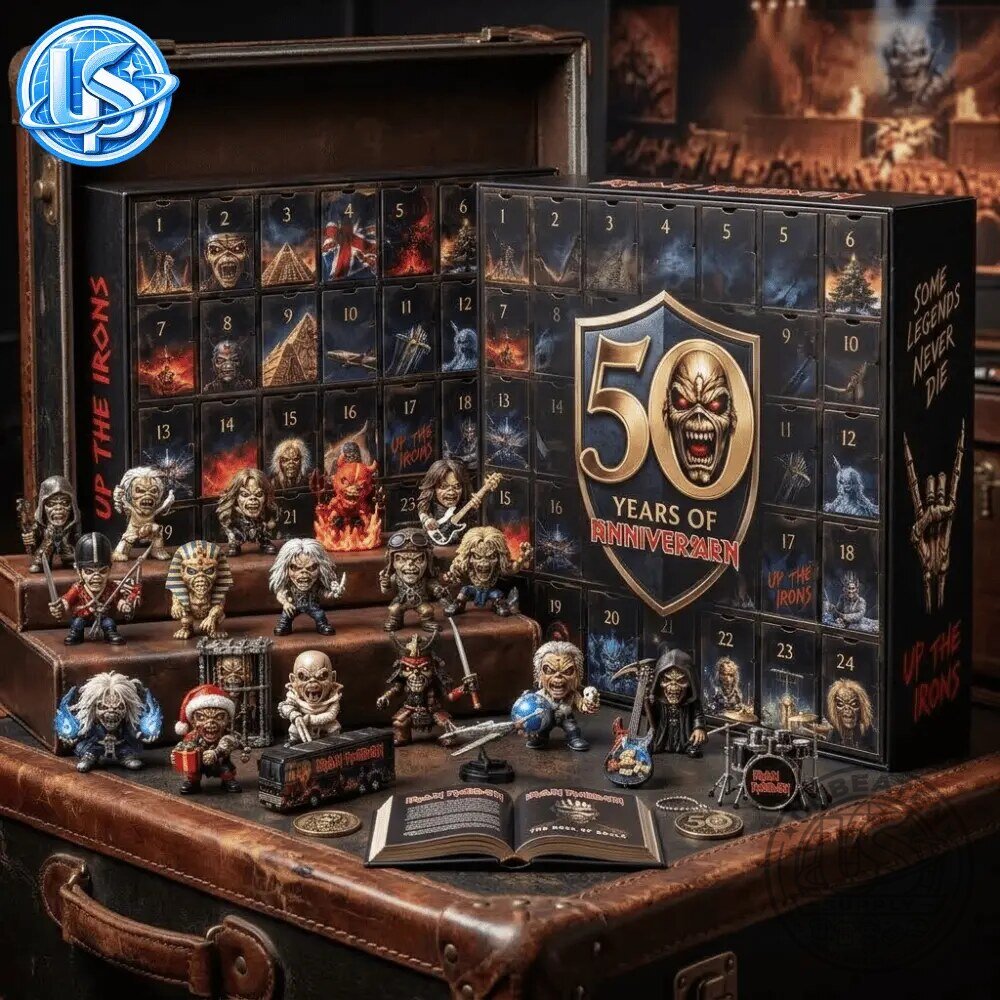 Iron Maiden 50th Anniversary Advent Calendar 2026 Special Edition 8 Iron Maiden 50th Anniversary Advent Calendar 2026 Special Edition