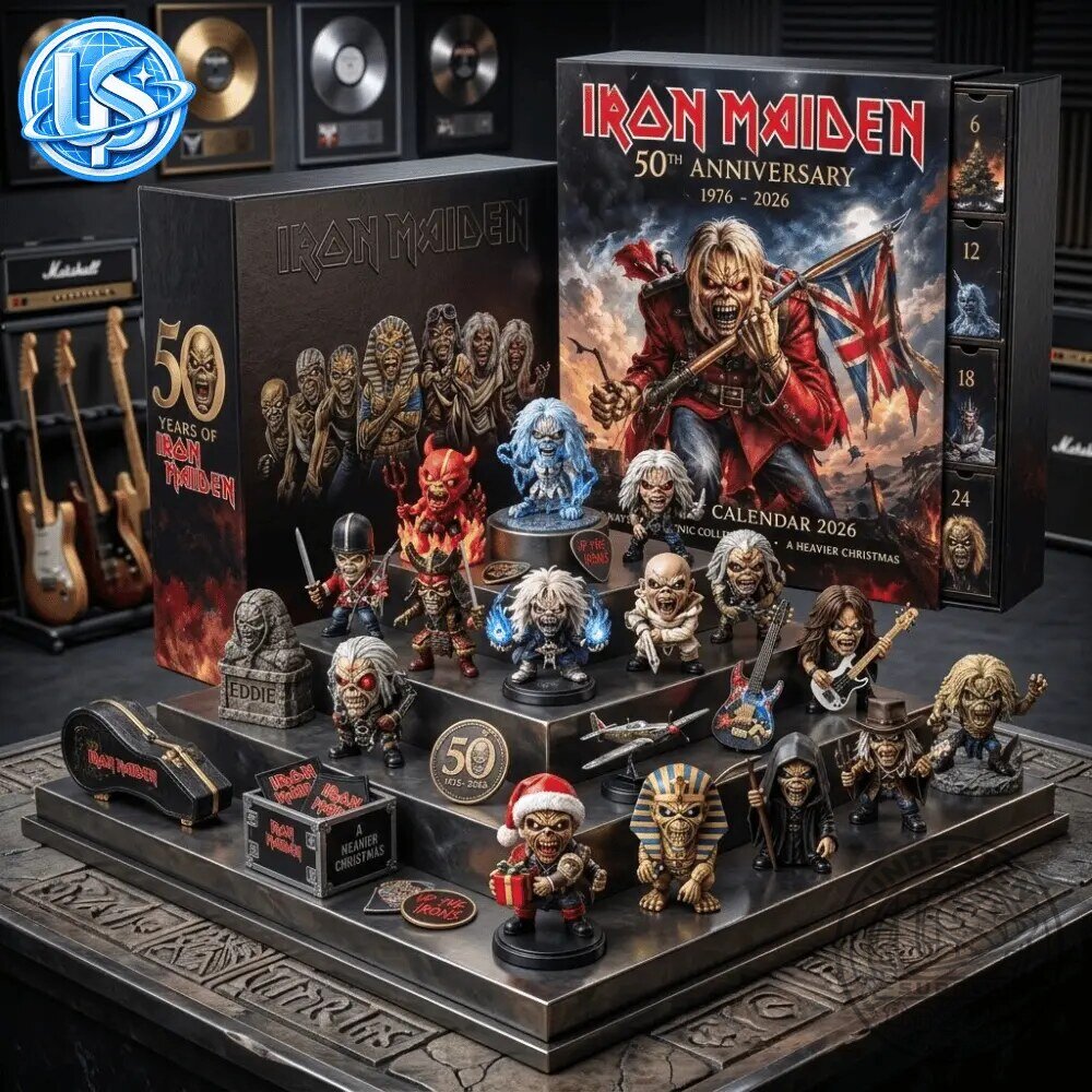 Iron Maiden 50th Anniversary Advent Calendar 2026 Special Edition 10 Iron Maiden 50th Anniversary Advent Calendar 2026 Special Edition