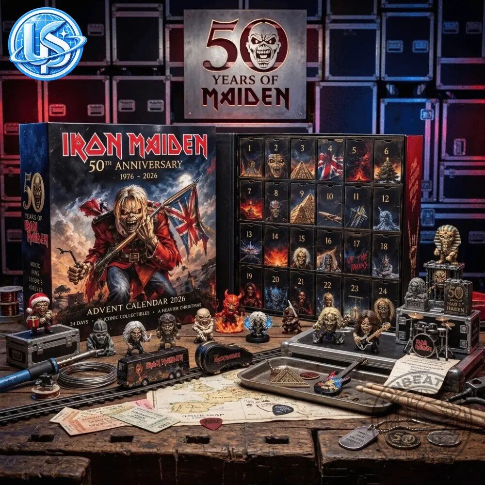 Iron Maiden 50th Anniversary Advent Calendar 2026 Special Edition 11 Iron Maiden 50th Anniversary Advent Calendar 2026 Special Edition