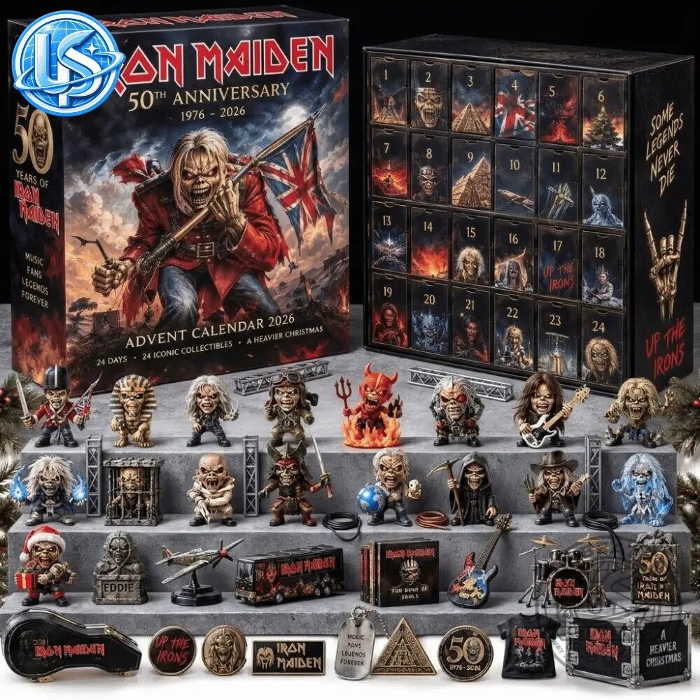 Iron Maiden 50th Anniversary Advent Calendar 2026 Special Edition 12 Iron Maiden 50th Anniversary Advent Calendar 2026 Special Edition