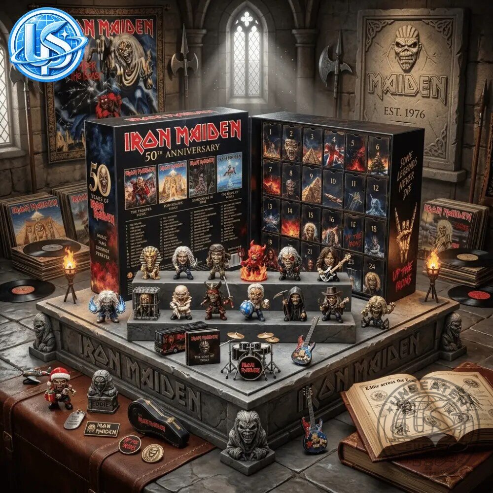 Iron Maiden 50th Anniversary Advent Calendar 2026 Special Edition 13 Iron Maiden 50th Anniversary Advent Calendar 2026 Special Edition