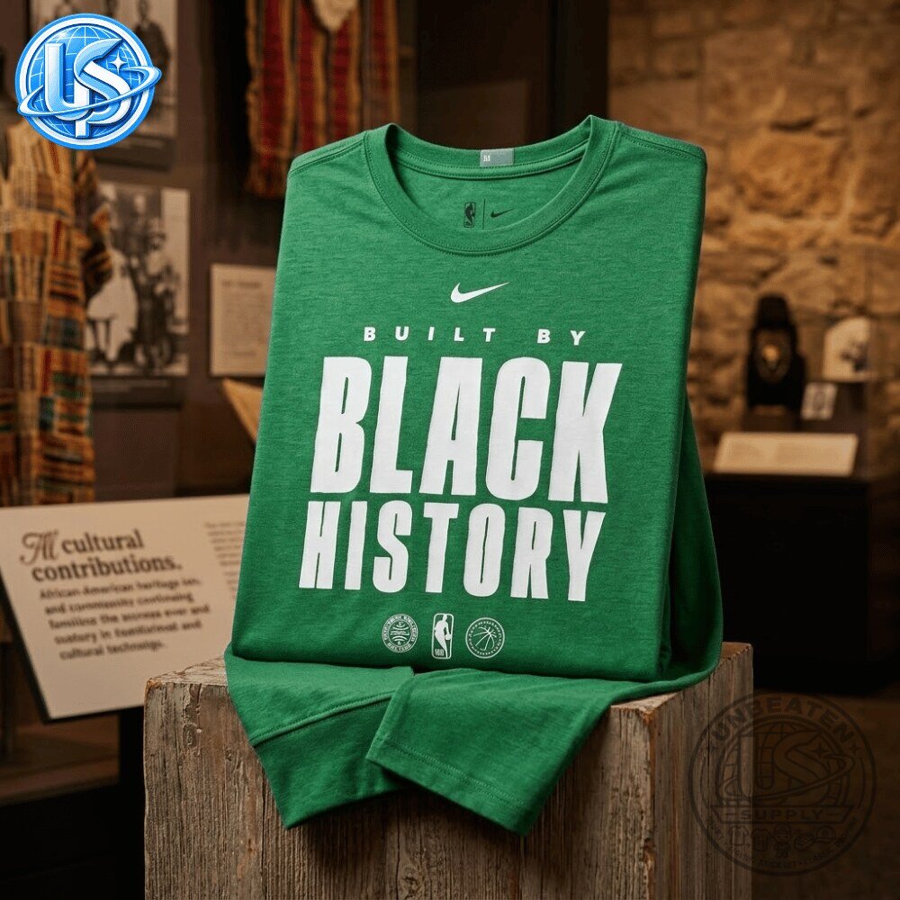 Gary Harris Boston Celtics Team-Issued Kelly Black History Month Long Sleeve Shirt 11 Gary Harris Boston Celtics Team-Issued Kelly Black History Month Long Sleeve Shirt