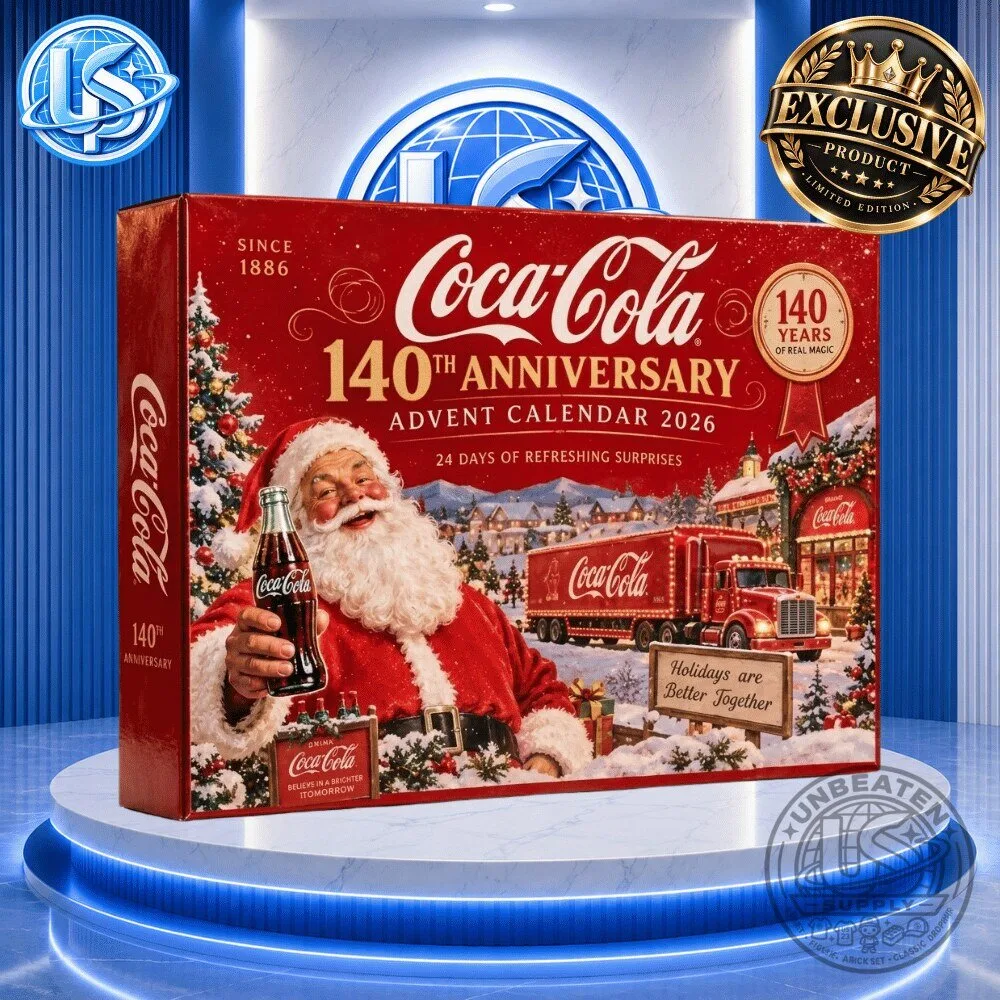 Coca-Cola 140th Anniversary Advent Calendar 2026 Special Edition