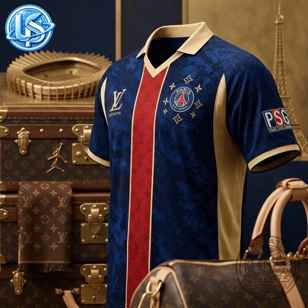 Louis Vuitton x PSG Concept Jersey Shirt Special Edition 11 Louis Vuitton x PSG Concept Jersey Shirt Special Edition