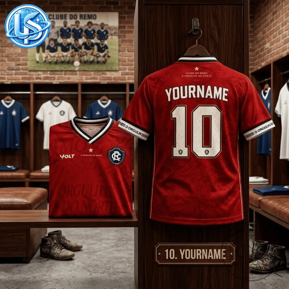 Clube do Remo x Volt Sport 2026 2027 Third Kit Jersey Shirt 9 Clube do Remo x Volt Sport 2026 2027 Third Kit Jersey Shirt