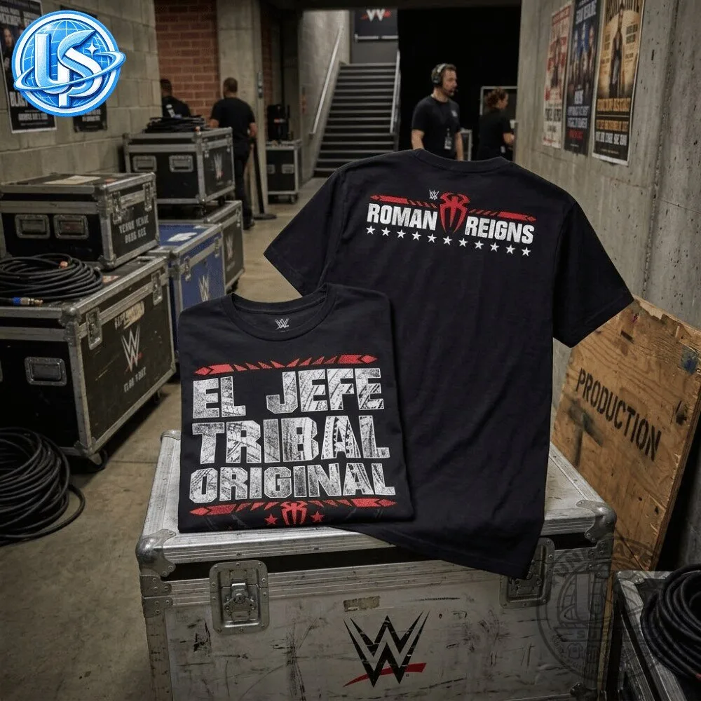 WWE Roman Reigns El Jefe Tribal T-Shirt 2026 9 WWE Roman Reigns El Jefe Tribal T-Shirt 2026