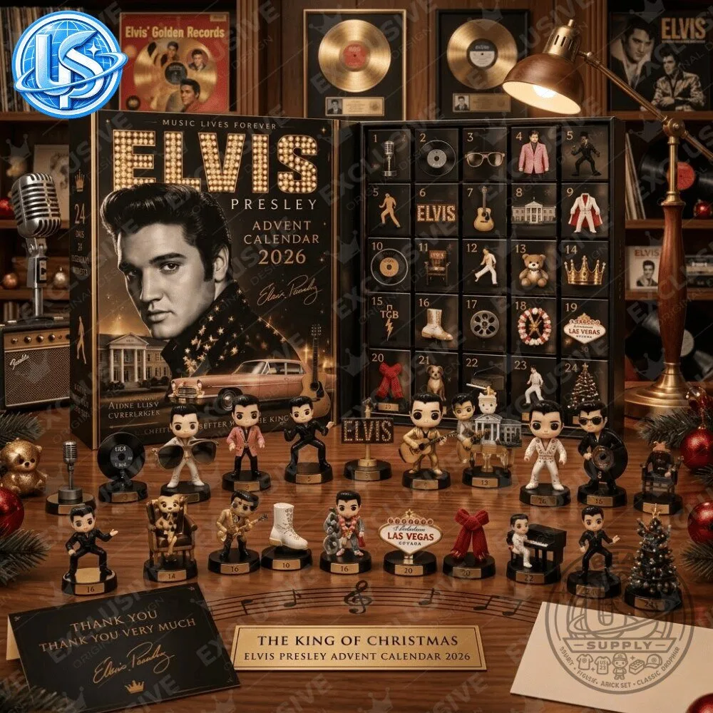 Elvis Presley Advent Calendar 2026 Special Edition 12 Elvis Presley Advent Calendar 2026 Special Edition