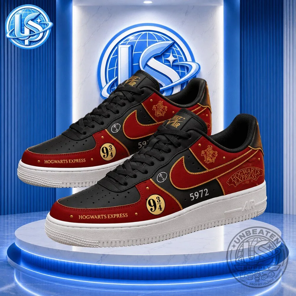 Nike Air Force 1 Low x Harry Potter Hogwarts Express 9 3/4 Sneaker