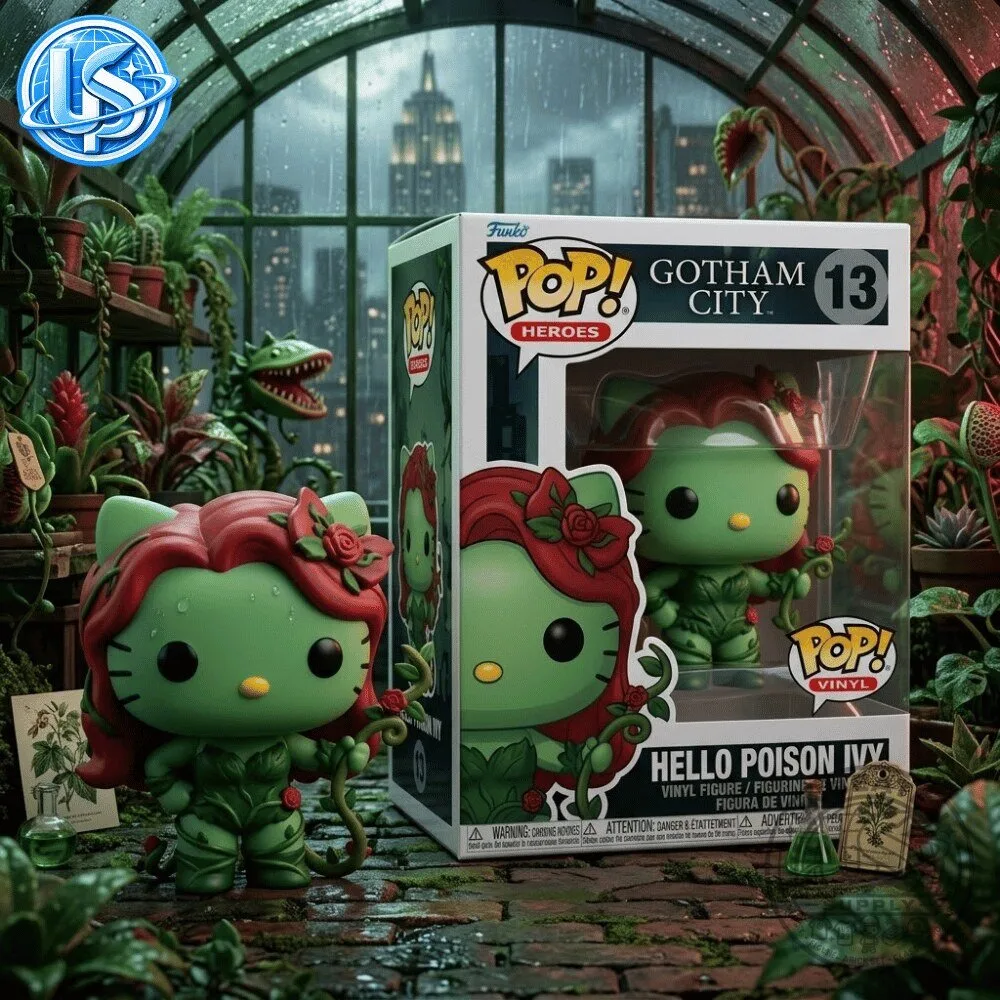 Funko Pop Heroes Gotham City Hello Poison Ivy Figure 8 Funko Pop Heroes Gotham City Hello Poison Ivy Figure