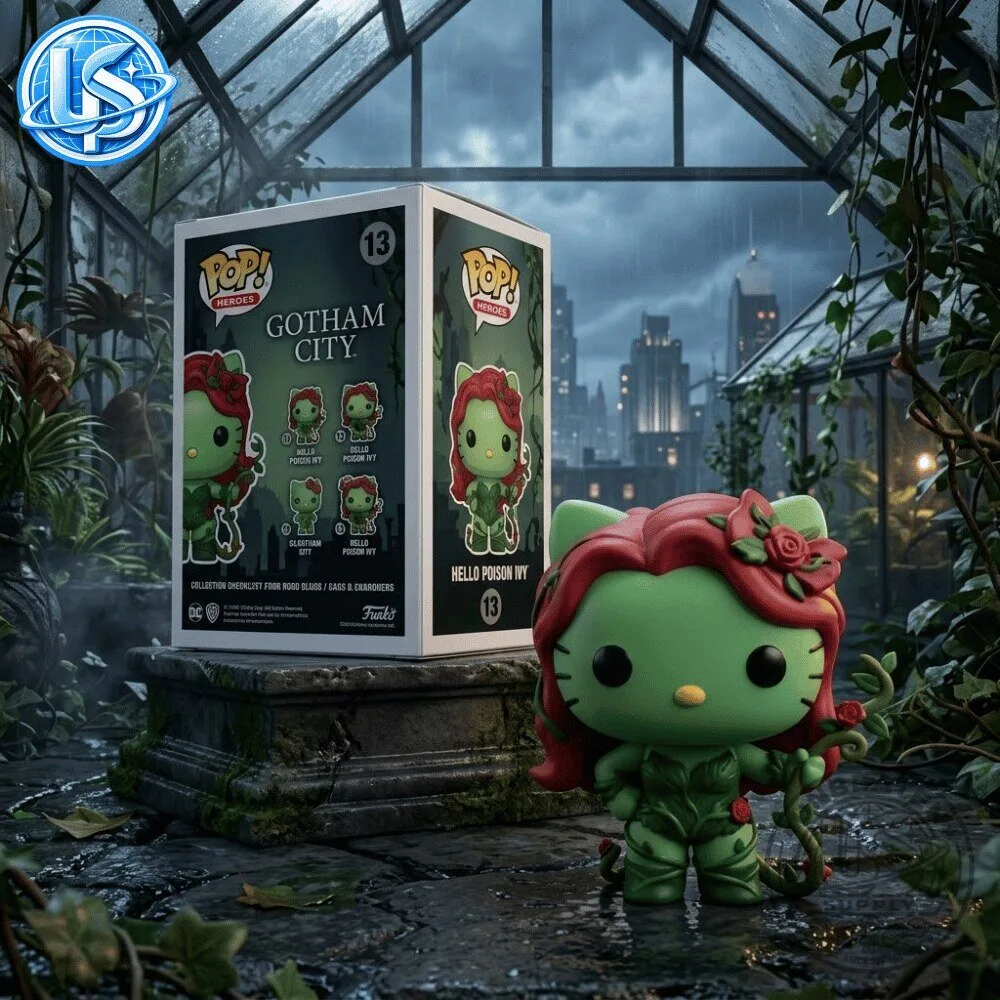 Funko Pop Heroes Gotham City Hello Poison Ivy Figure 9 Funko Pop Heroes Gotham City Hello Poison Ivy Figure