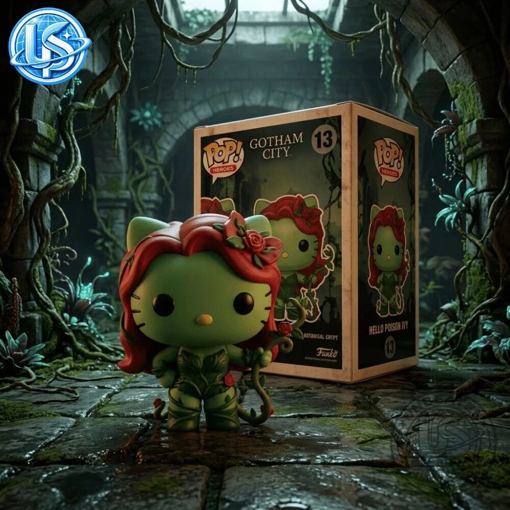 Funko Pop Heroes Gotham City Hello Poison Ivy Figure 11 Funko Pop Heroes Gotham City Hello Poison Ivy Figure