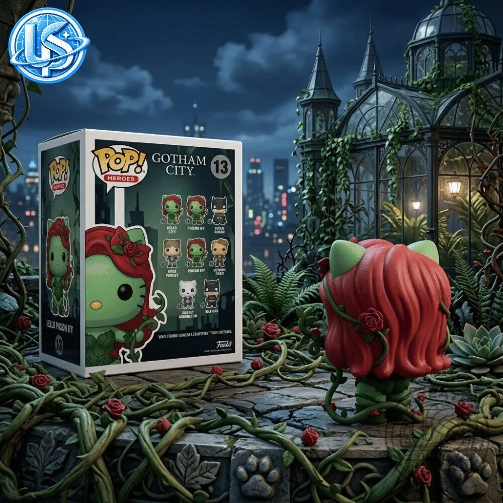 Funko Pop Heroes Gotham City Hello Poison Ivy Figure 12 Funko Pop Heroes Gotham City Hello Poison Ivy Figure