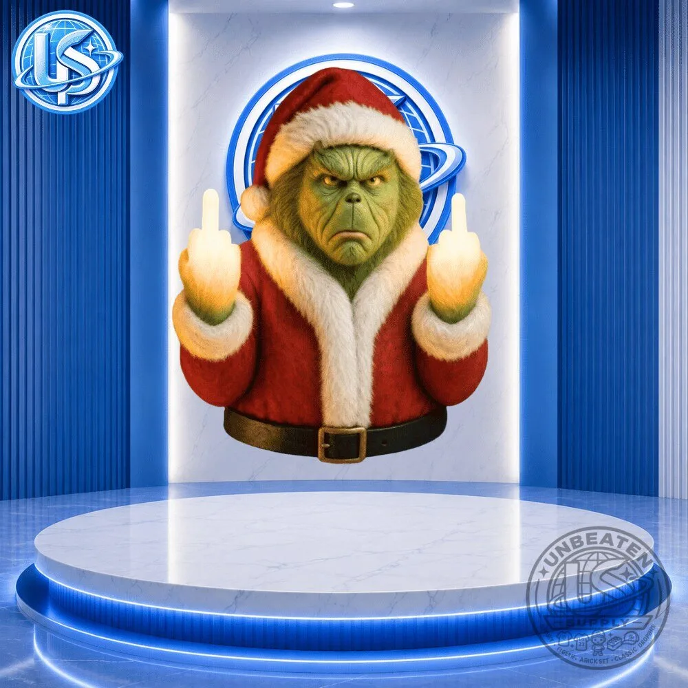 GrumpGlow Christmas Grinch LED Wall Decor Special Edition 2026