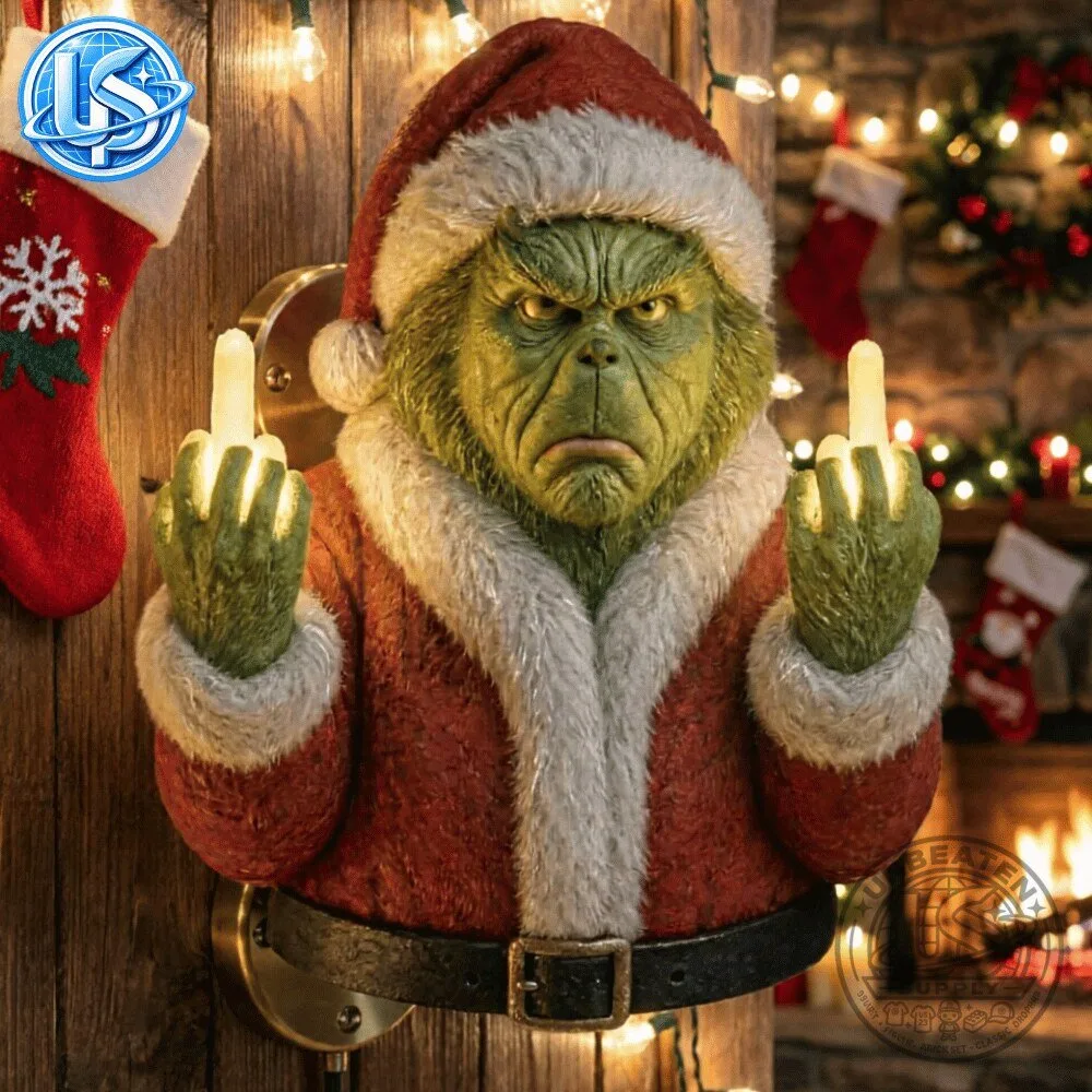 GrumpGlow Christmas Grinch LED Wall Decor Special Edition 2026 8 GrumpGlow Christmas Grinch LED Wall Decor Special Edition 2026