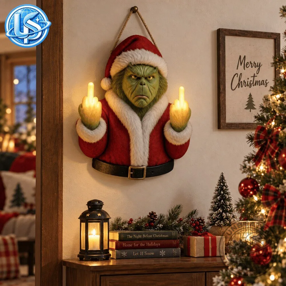 GrumpGlow Christmas Grinch LED Wall Decor Special Edition 2026 10 GrumpGlow Christmas Grinch LED Wall Decor Special Edition 2026