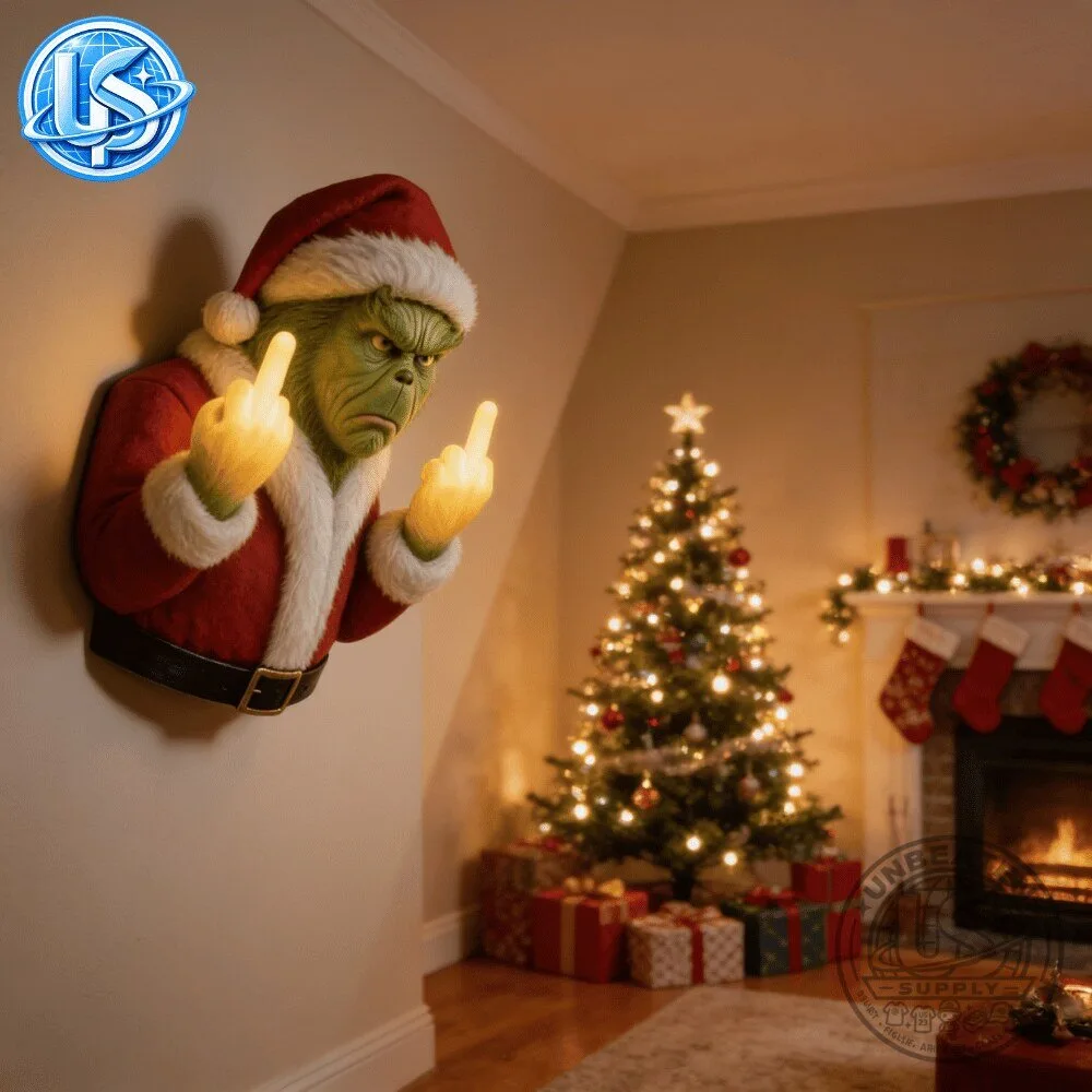 GrumpGlow Christmas Grinch LED Wall Decor Special Edition 2026 11 GrumpGlow Christmas Grinch LED Wall Decor Special Edition 2026