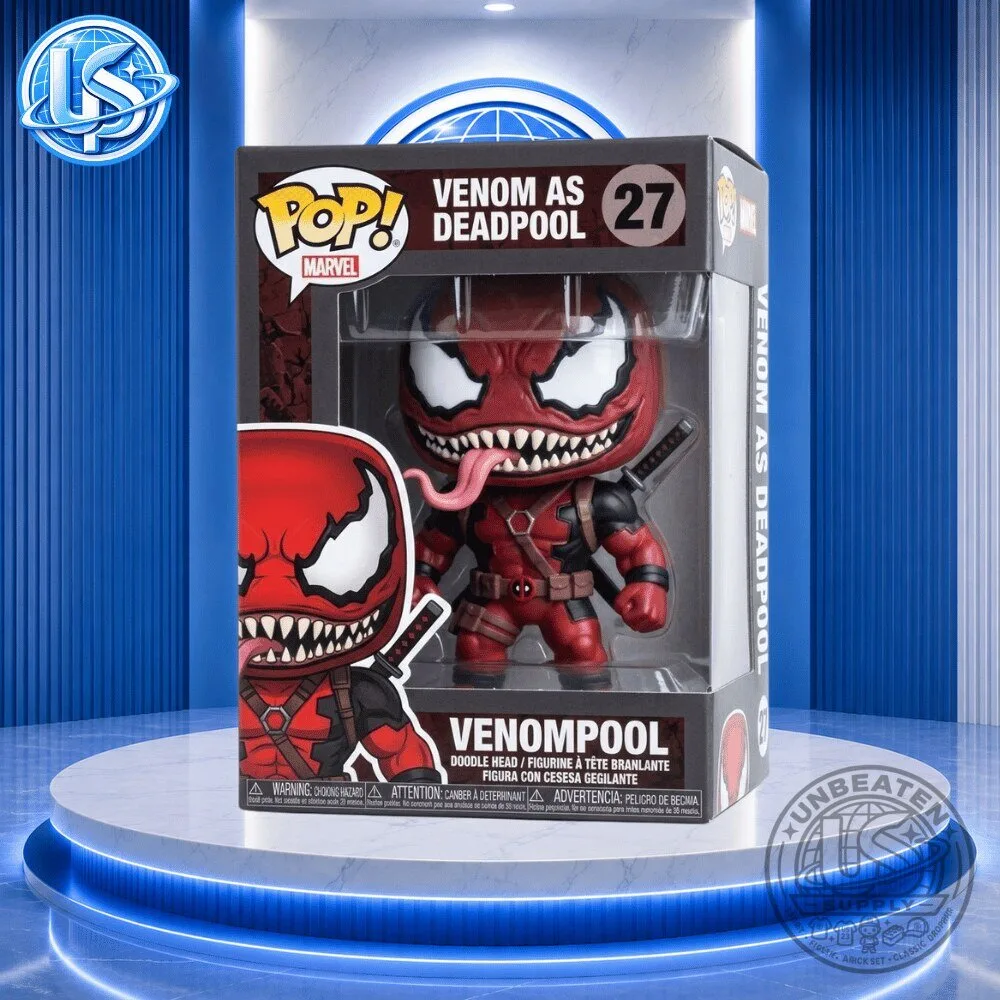 Funko Pop! Marvel Venom As Deadpool Venompool Special Figure 7 Funko Pop! Marvel Venom As Deadpool Venompool Special Figure
