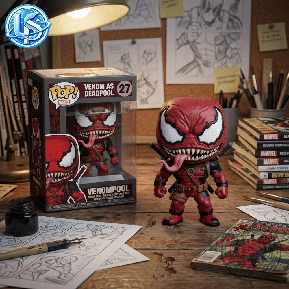 Funko Pop! Marvel Venom As Deadpool Venompool Special Figure 8 Funko Pop! Marvel Venom As Deadpool Venompool Special Figure