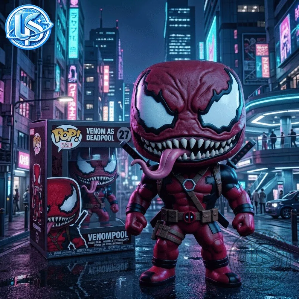 Funko Pop! Marvel Venom As Deadpool Venompool Special Figure 11 Funko Pop! Marvel Venom As Deadpool Venompool Special Figure