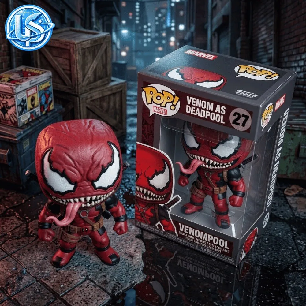 Funko Pop! Marvel Venom As Deadpool Venompool Special Figure 12 Funko Pop! Marvel Venom As Deadpool Venompool Special Figure