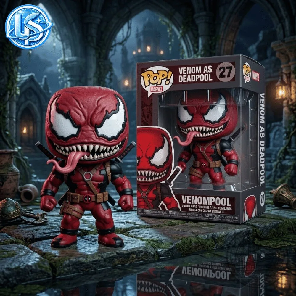 Funko Pop! Marvel Venom As Deadpool Venompool Special Figure 13 Funko Pop! Marvel Venom As Deadpool Venompool Special Figure