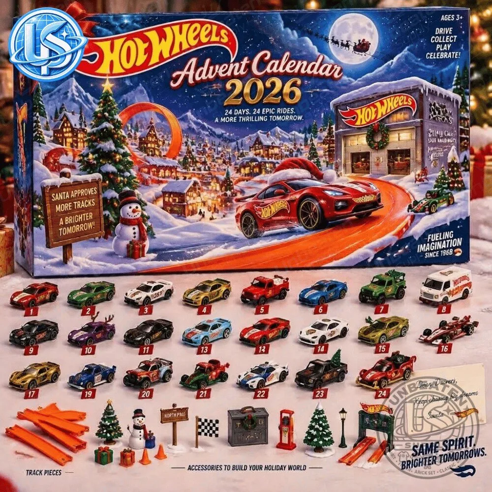 Hot Wheels Advent Calendar 2026 Special Edition 10 Hot Wheels Advent Calendar 2026 Special Edition