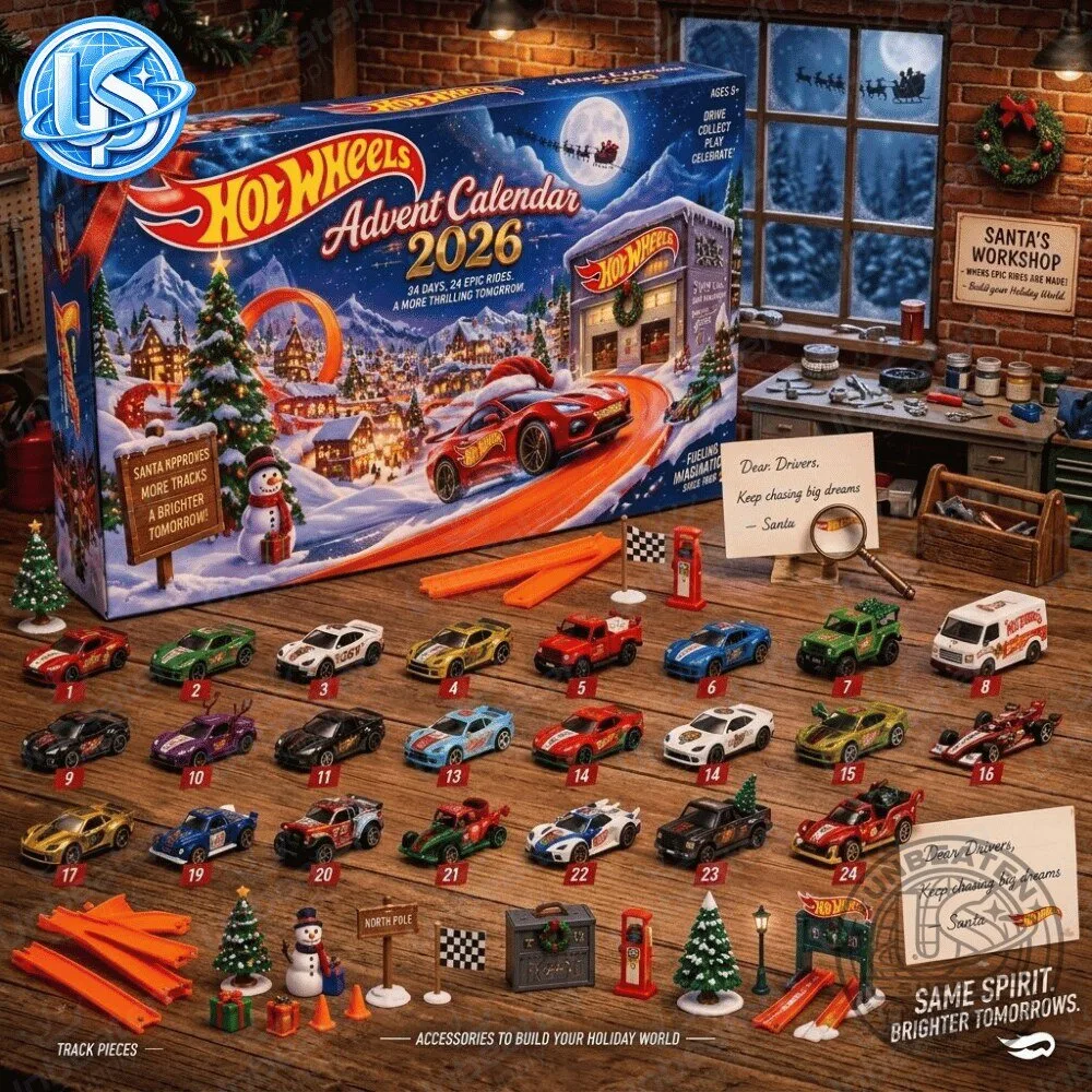 Hot Wheels Advent Calendar 2026 Special Edition 11 Hot Wheels Advent Calendar 2026 Special Edition