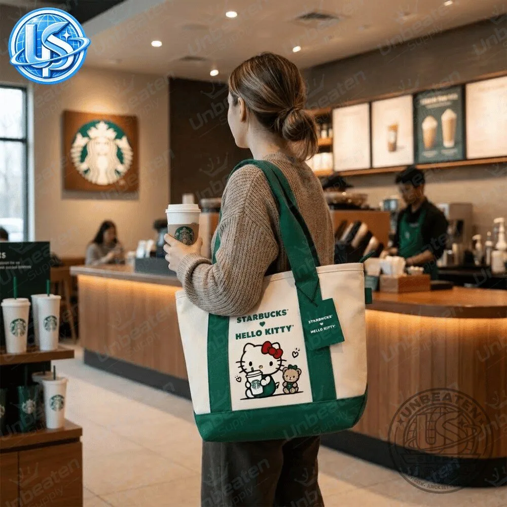Starbucks x Hello Kitty Canvas Tote Bag 2026 Special Edition 13 Starbucks x Hello Kitty Canvas Tote Bag 2026 Special Edition