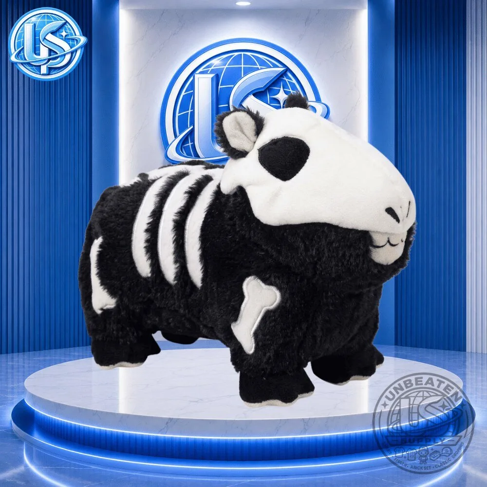 Halloween Skeleton Capybara Skelebara Plush Toy