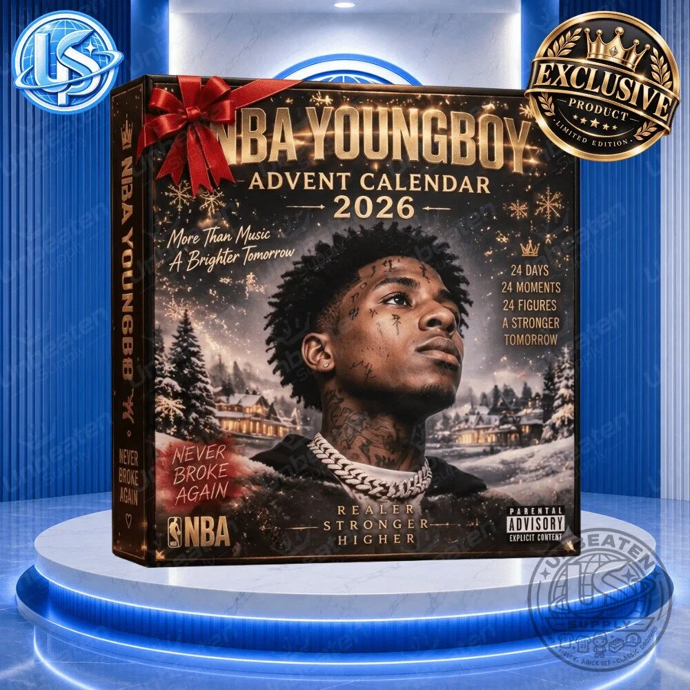NBA YoungBoy Advent Calendar 2026 24 Days Never Broke Again