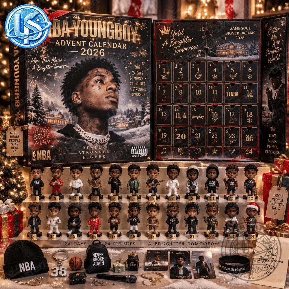 NBA YoungBoy Advent Calendar 2026 24 Days Never Broke Again