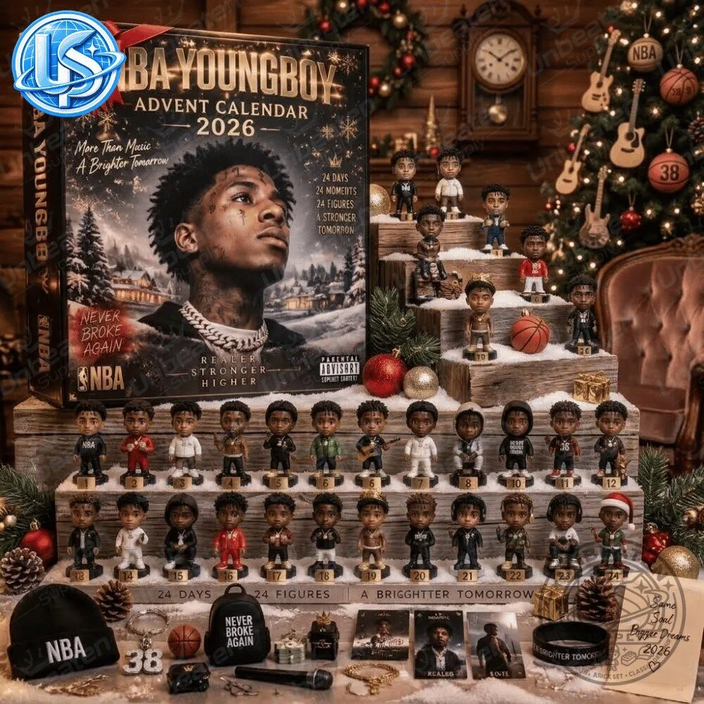 NBA YoungBoy Advent Calendar 2026 24 Days Never Broke Again 9 NBA YoungBoy Advent Calendar 2026 24 Days Never Broke Again