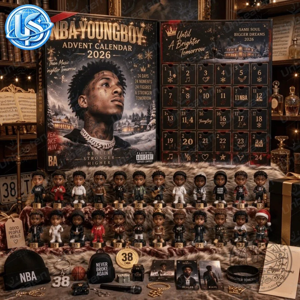 NBA YoungBoy Advent Calendar 2026 24 Days Never Broke Again 10 NBA YoungBoy Advent Calendar 2026 24 Days Never Broke Again
