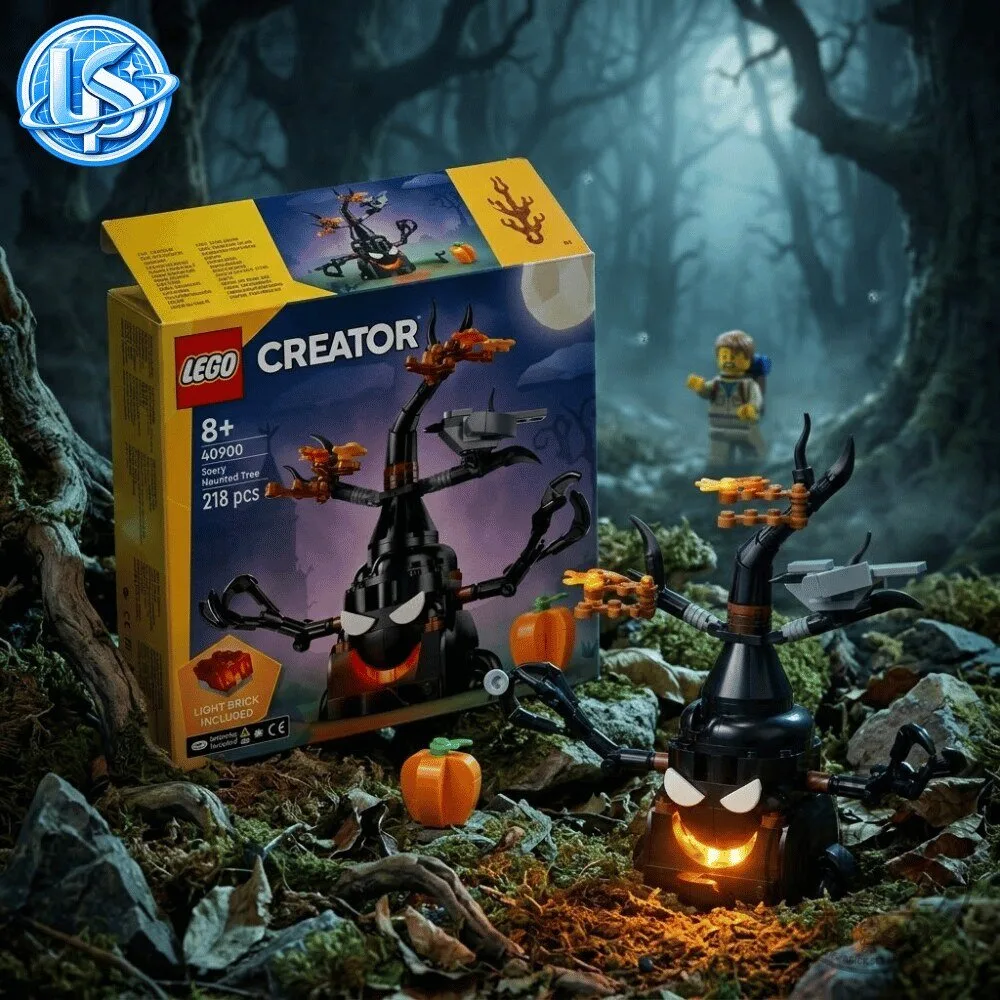 Halloween LEGO Creator Scary Haunted Tree Building Brick Set 11 Halloween LEGO Creator Scary Haunted Tree Building Brick Set