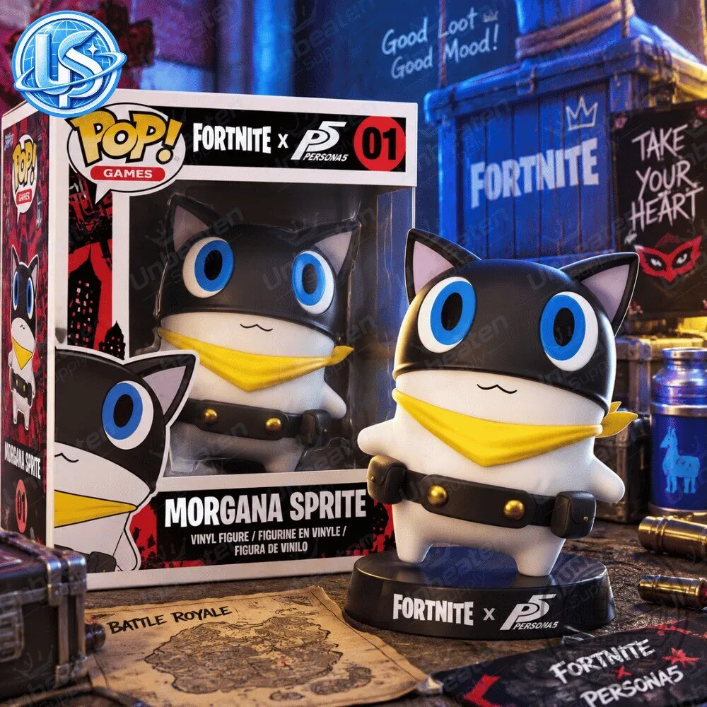 Funko Pop! Games Persona 5 x Fortnite Morgana Sprite Figure 8 Funko Pop! Games Persona 5 x Fortnite Morgana Sprite Figure